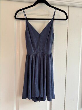 Urban Outfitters Blue Romper Adjustable Straps - Small